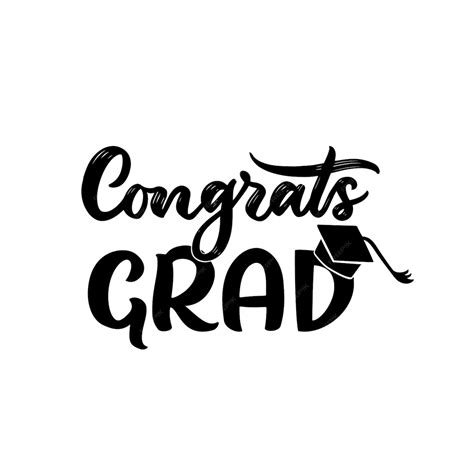 congrats grad fonts